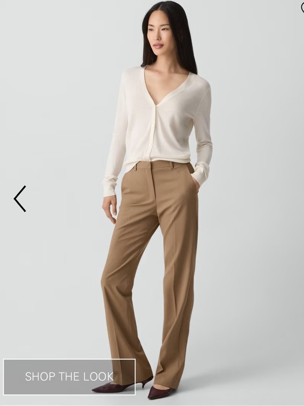 Theory Wool Flare Pants size 6